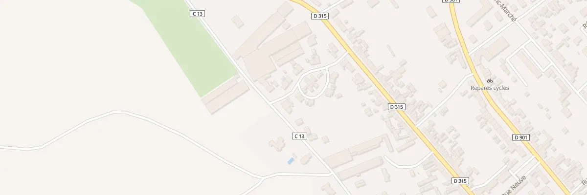 Plan du 15 Res Marechal Foch à Grandvilliers