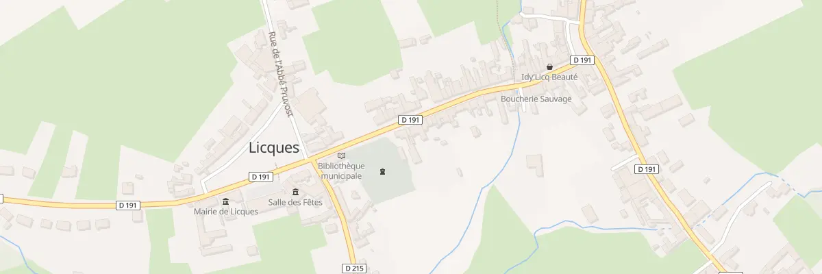 Plan du 106 Rue du Bourg à Licques