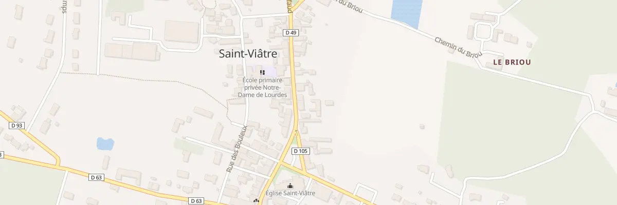 Plan du 8 Rue de la République à Saint-Viâtre