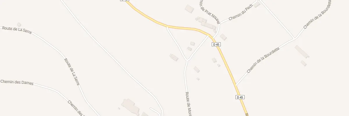 Plan du 5147 Montgey à Montgey