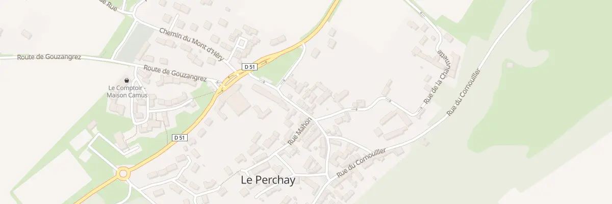 Plan du 30 Grande Rue au Perchay
