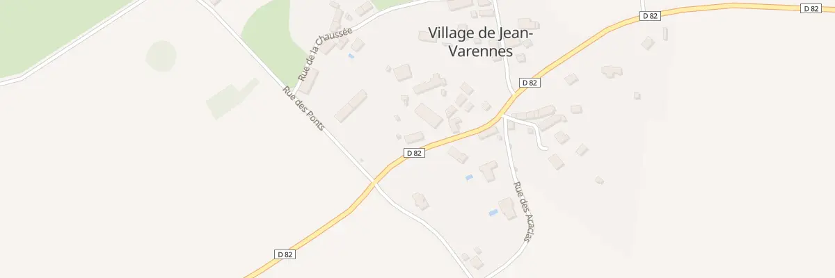 Plan du 1 Rue de la Morelle à Thizay