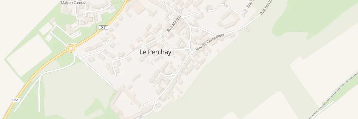 Plan du 17 Gr Grande Rue au Perchay