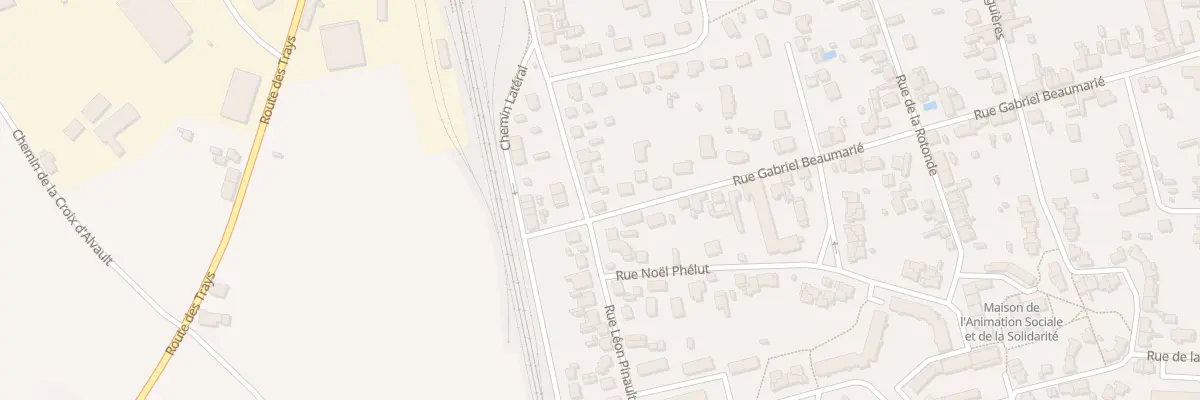 Plan du 58 Rue Gabriel Beaumarie à La Ferté-Saint-Aubin