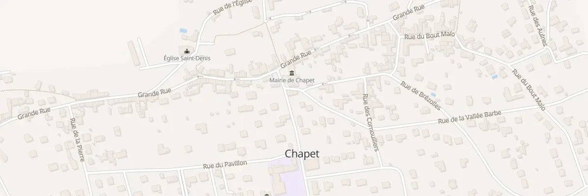 Plan du 4 Rue de la Grève à Chapet