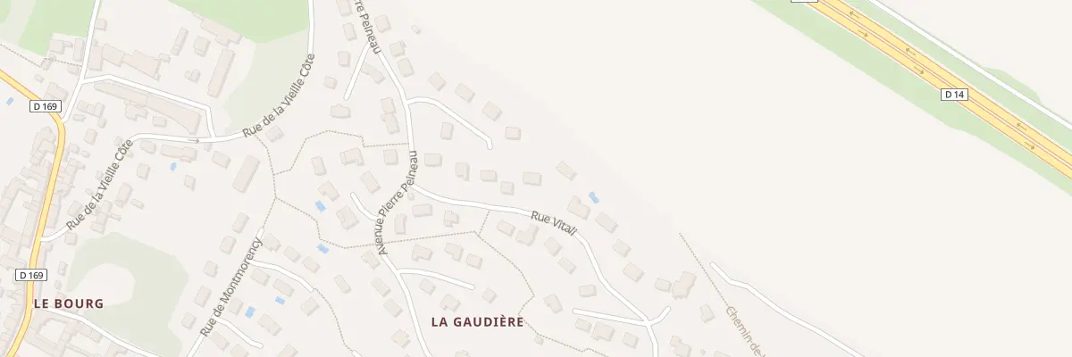 Plan du 16 Rue Vitali à Vigny