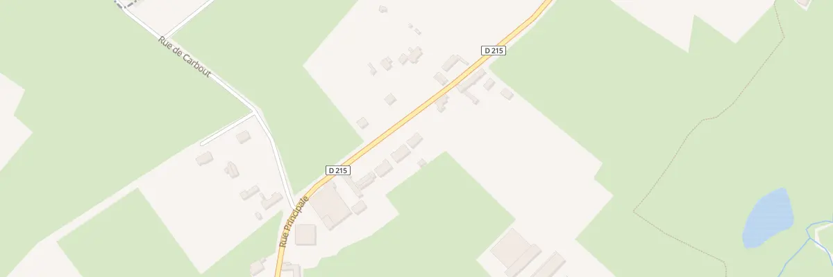 Plan du 3812 Rue Principale ( Cd 215 ) à Surques