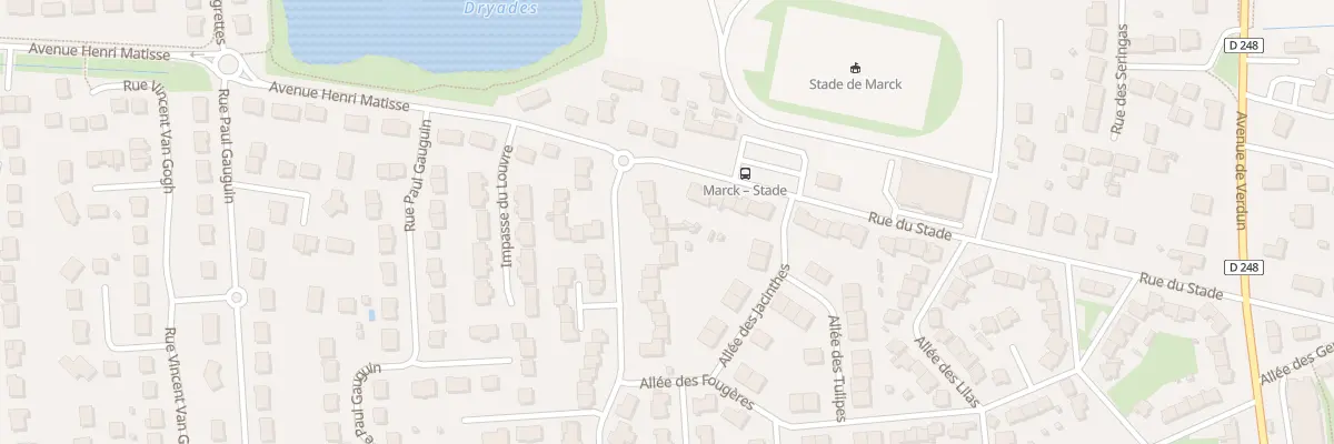 Plan du 465 Rue du Stade à Marck
