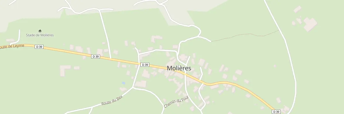 Plan du 5008 Molieres à Molières