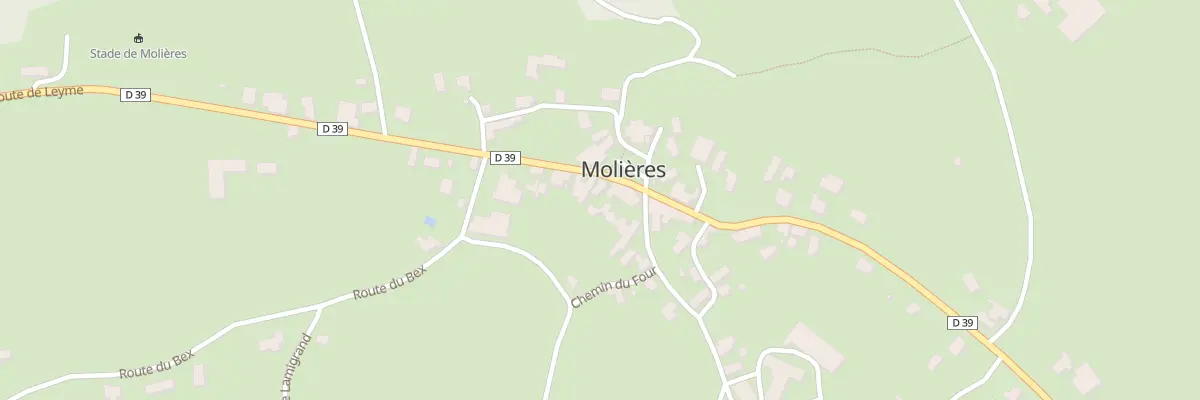 Plan du 5042 Molieres à Molières