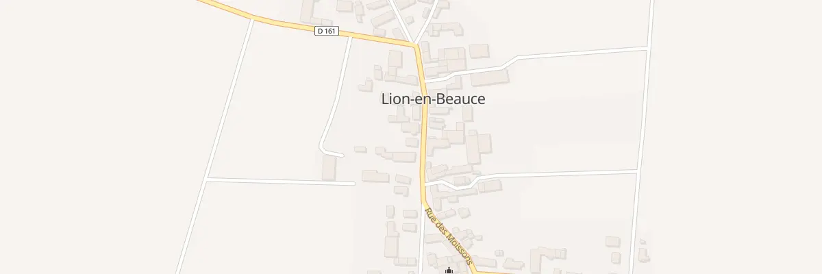 Plan du 9 Grande Rue à Lion-en-Beauce