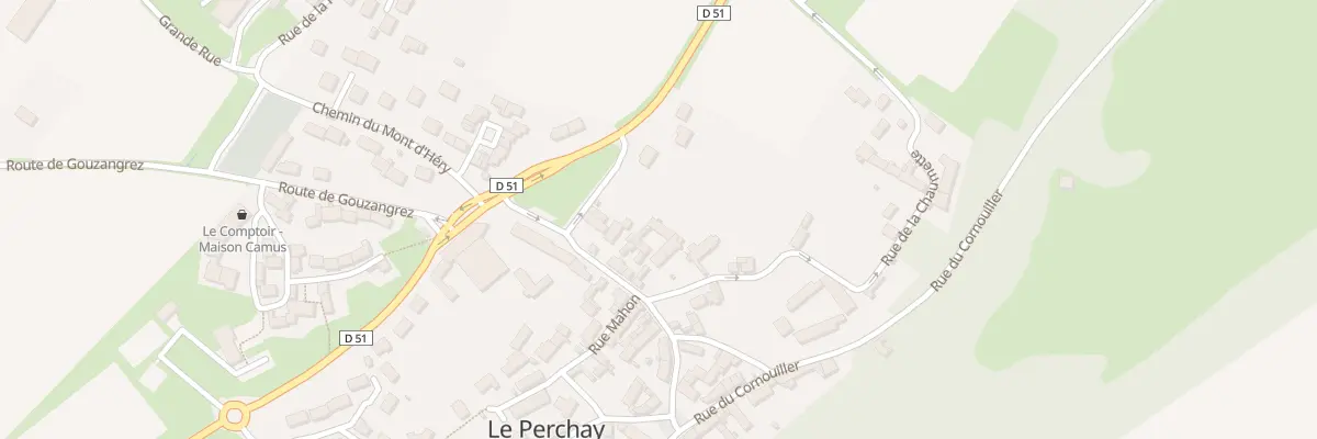 Plan du 28 Grande Rue au Perchay