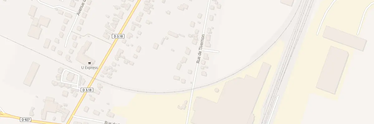 Plan du 58 Rue de Tivernon à Toury