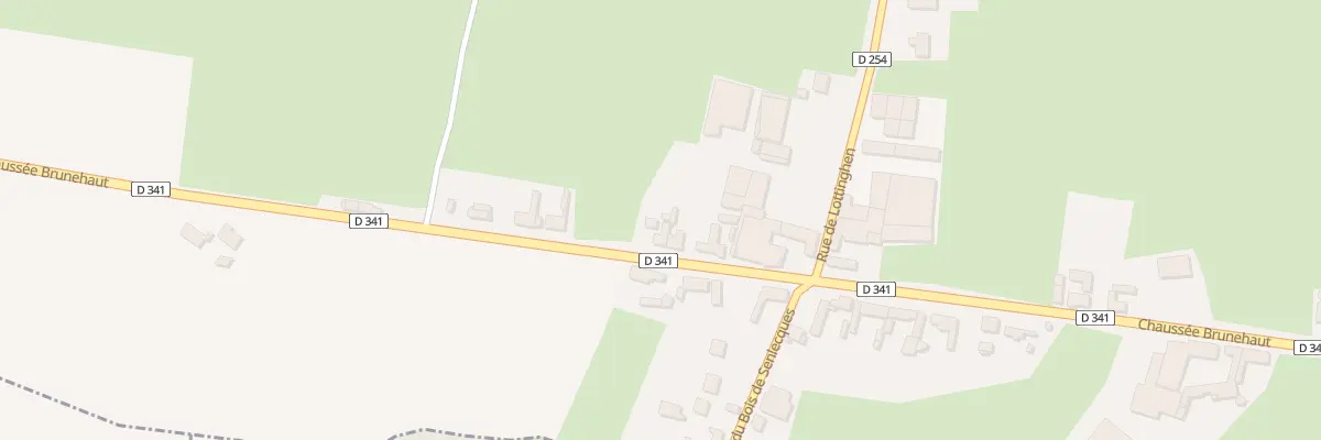 Plan du 9 Chs Brunehaut à Senlecques