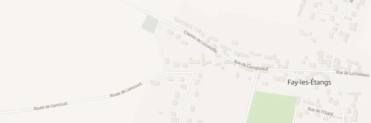 Plan du 6 Rte de Liancourt à Fay-les-Étangs