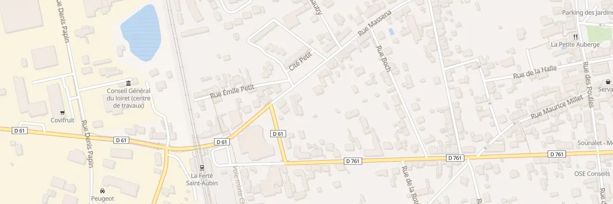 Plan du 115 Rue Masséna à La Ferté-Saint-Aubin