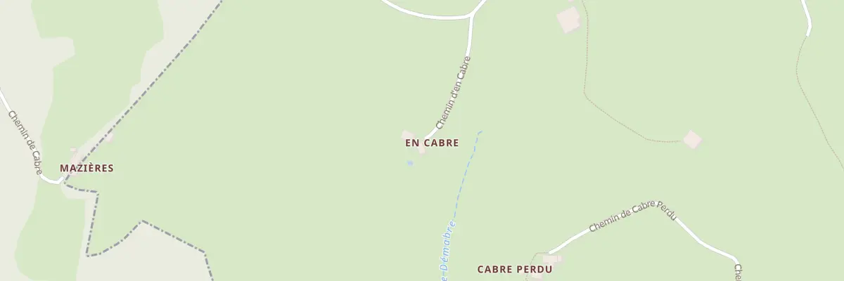 Plan du 5115 Encabre à Estal