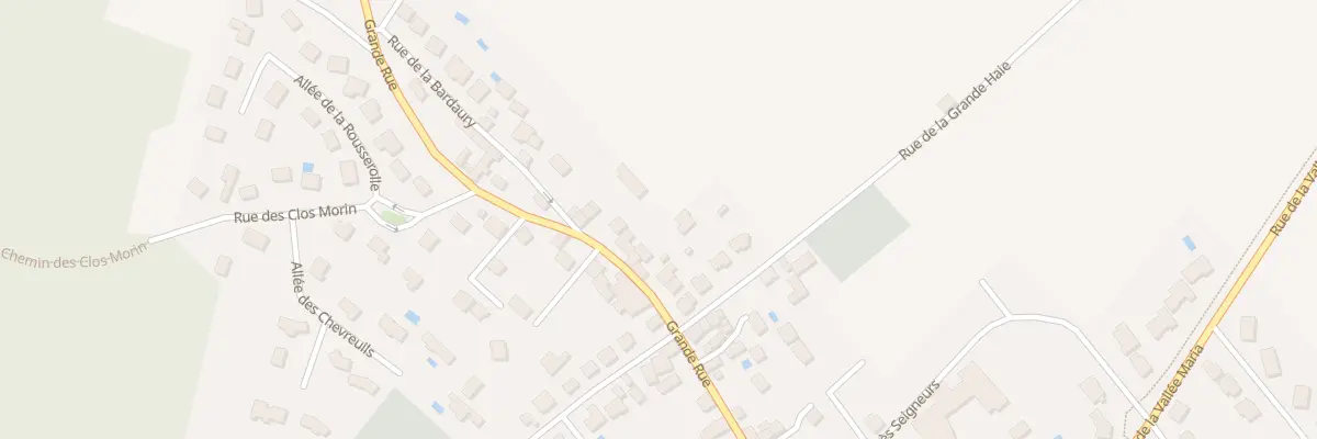 Plan du 90 Gr Grande Rue à Morainvilliers