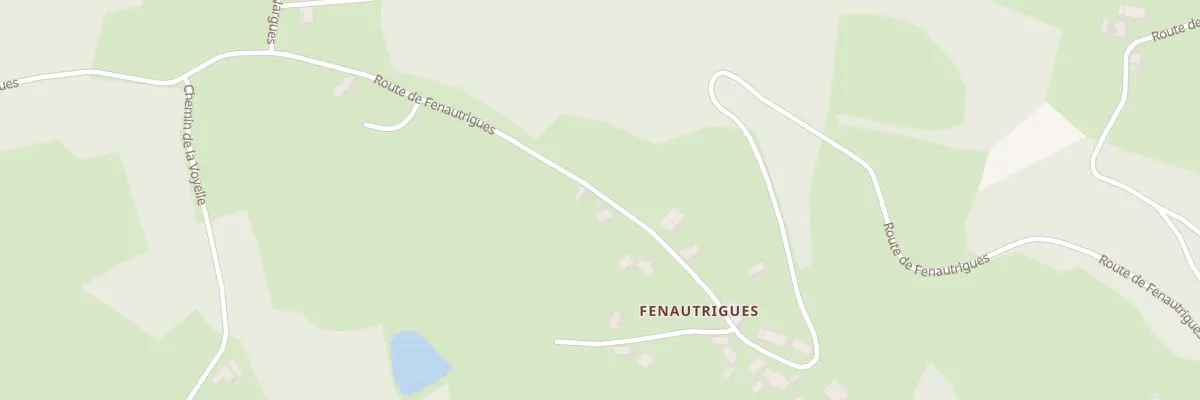 Plan du 5061 Fenautrigues à Bannes