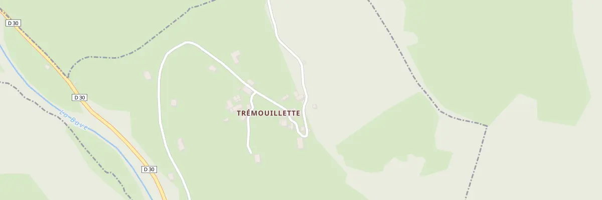 Plan du 6562 Tremouillette à Saint-Céré