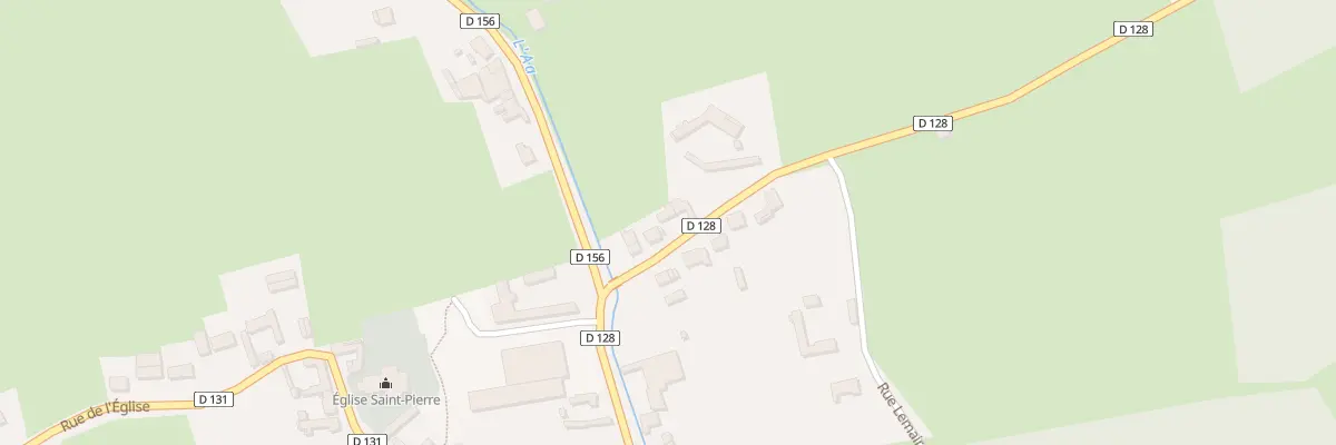 Plan du 5 Rue du Stade à Bourthes