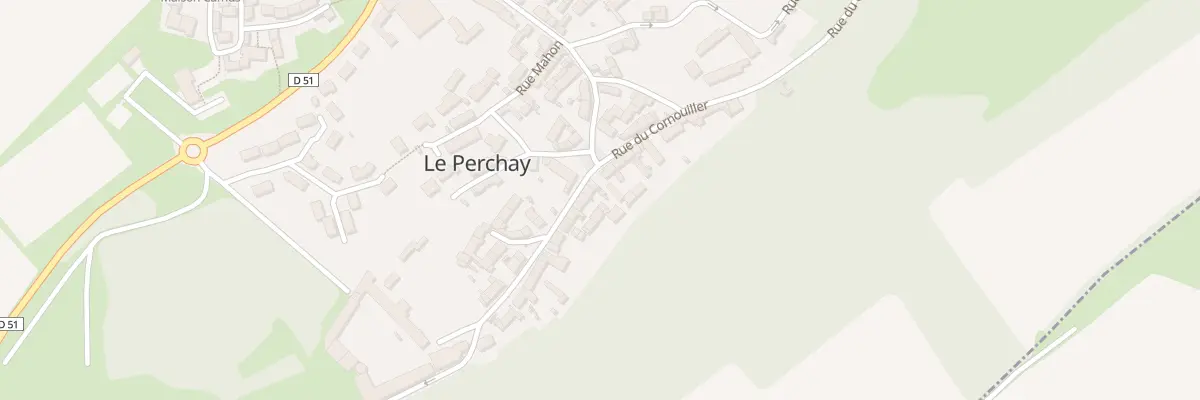 Plan du 24 Gr Grande Rue au Perchay