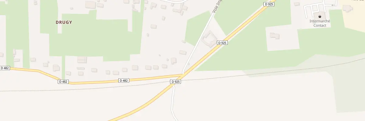 Plan du 1 Voie Impériale à Saint-Riquier