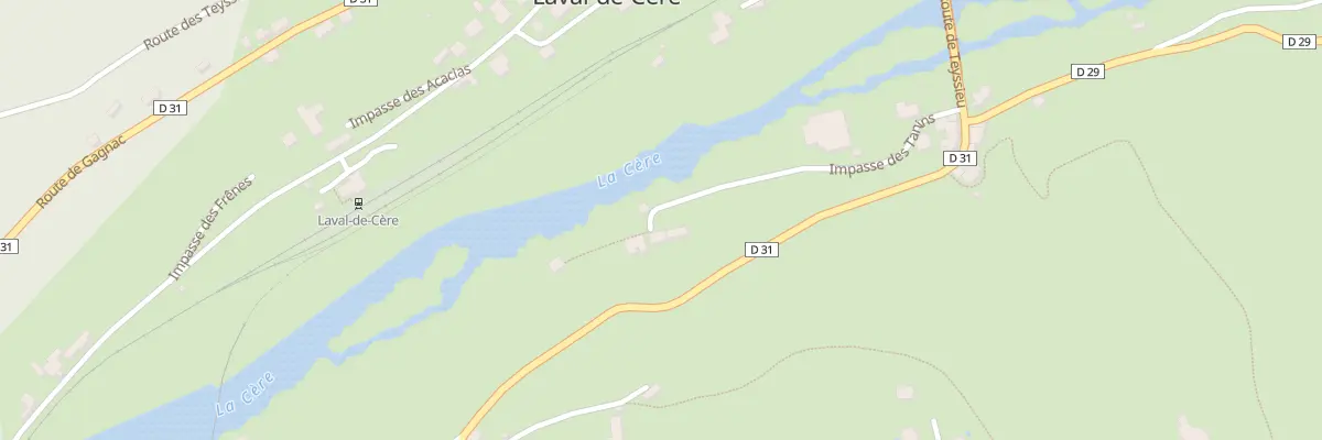 Plan du 5083 Malaroque à Teyssieu