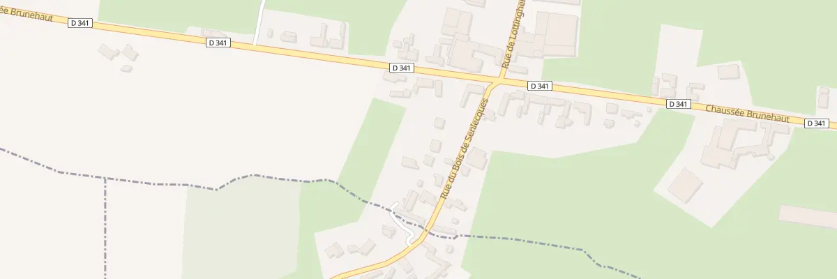 Plan du 524 Rue du Bois de Senlecques à Senlecques