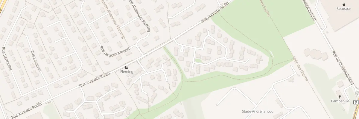Plan du 6 Rue Pierre-Narcisse Romagnesi à Orléans