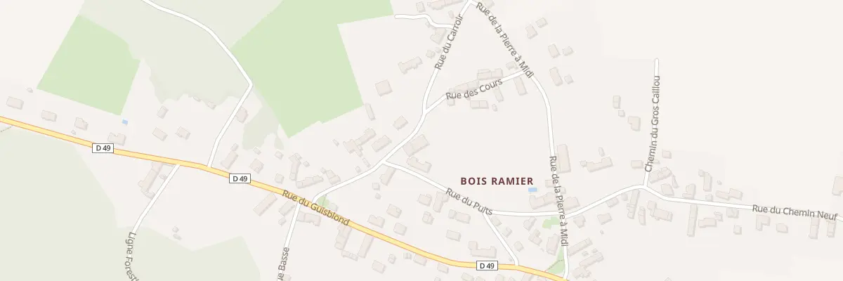 Plan du 5328 Rue du Carroir à Ambrault