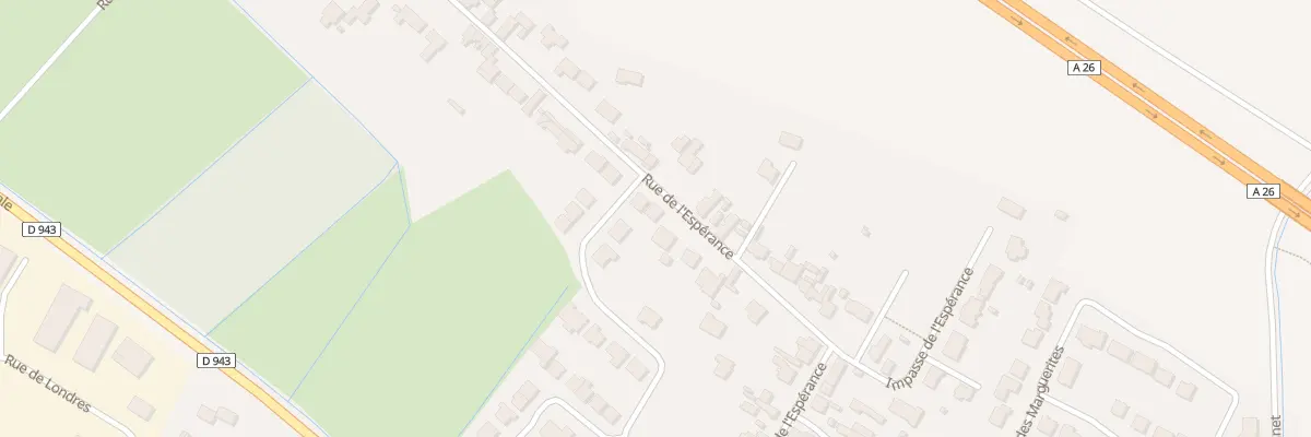 Plan du 439 Rue de l’Esperance aux Attaques