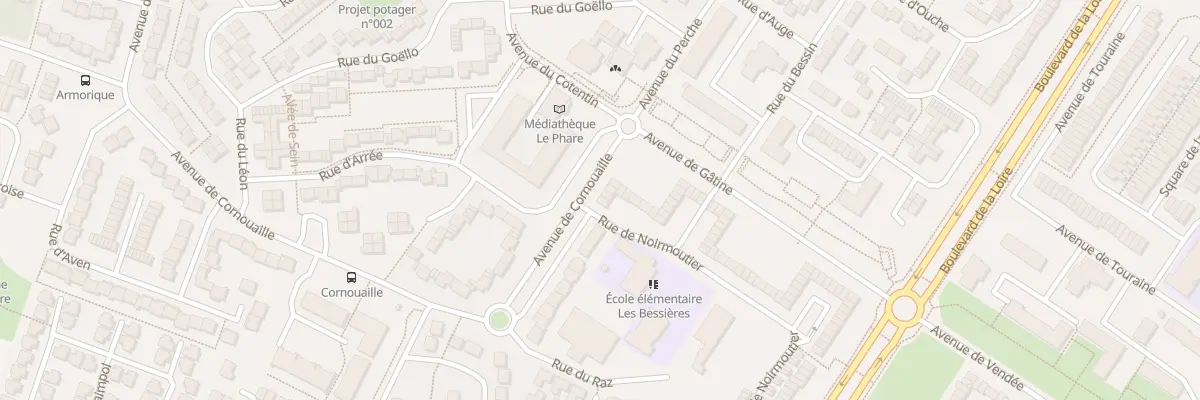 Plan du 2 Av de Perche à Maurepas