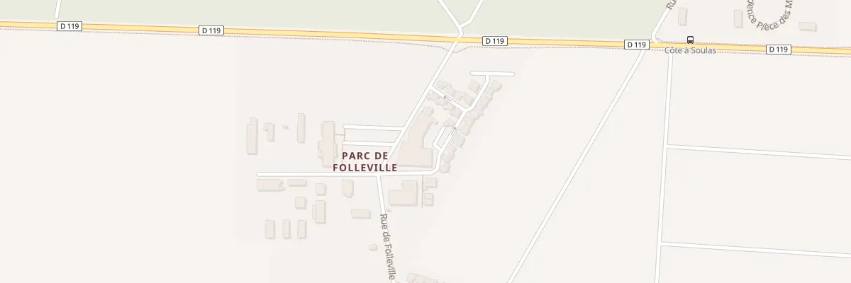 Plan du 5 All de l’Amitie à Thiverval-Grignon