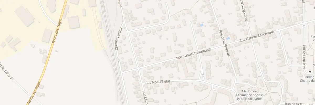 Plan du 52 Rue Gabriel Beaumarie à La Ferté-Saint-Aubin
