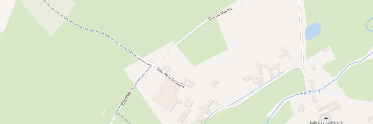 Plan du 20 Rue de la Fontaine à Offin