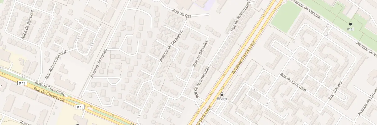 Plan du 20 Rue de Bénodet à Maurepas