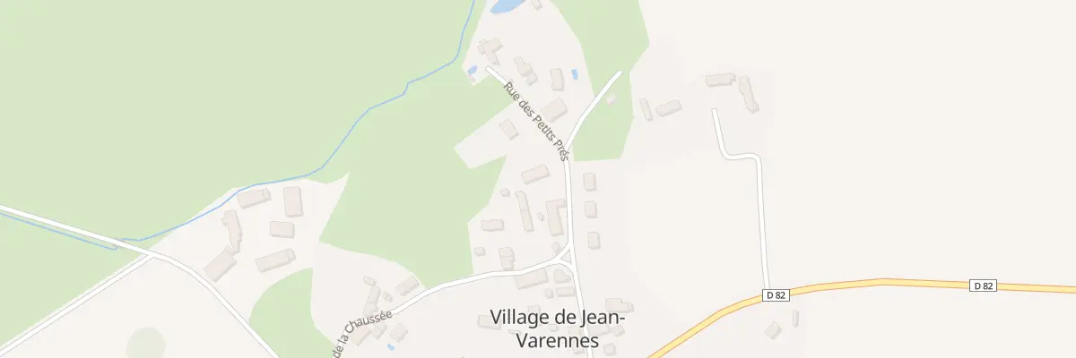 Plan du 11 Rue de la Chaussée à Thizay