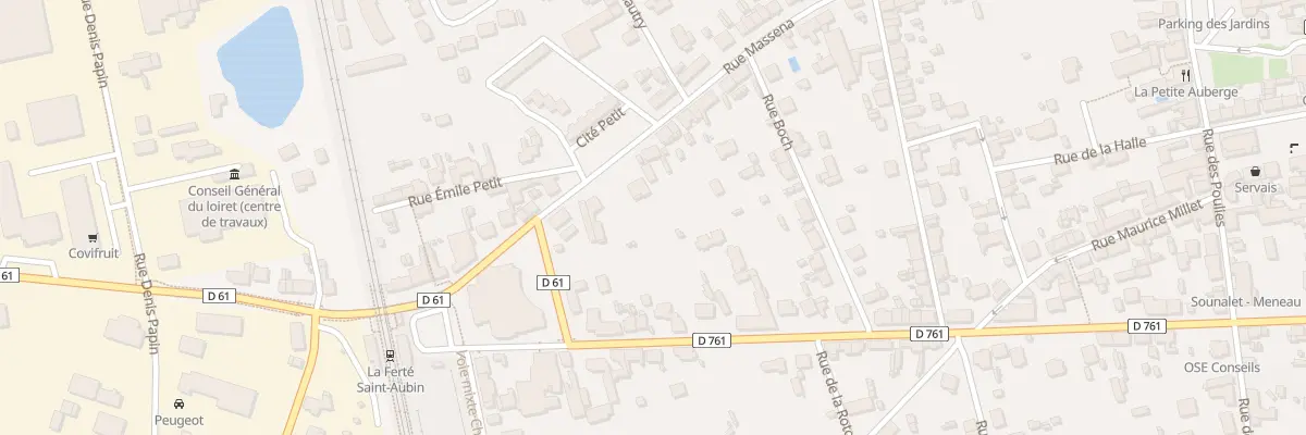 Plan du 113 Rue Masséna à La Ferté-Saint-Aubin