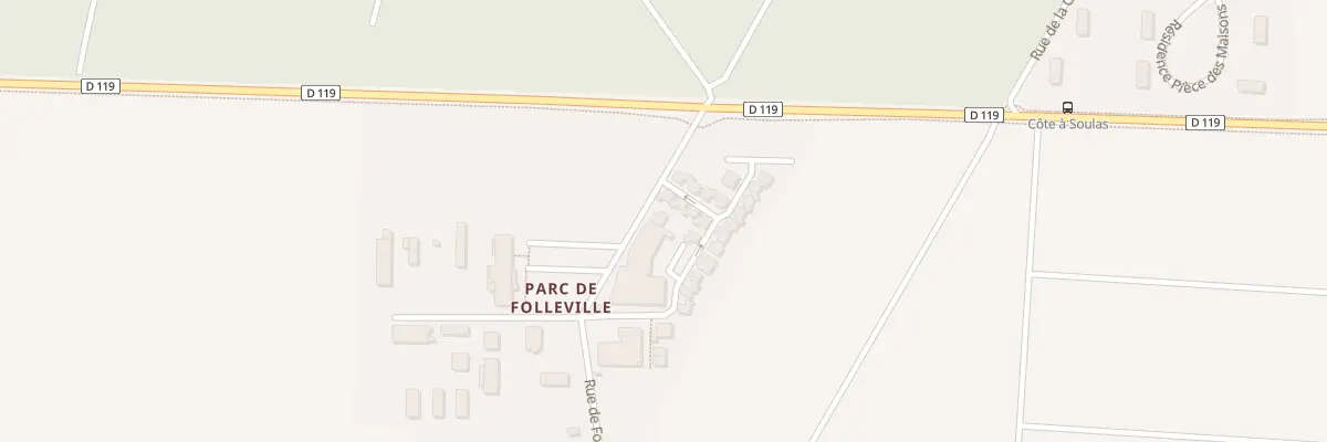 Plan du 1 Rue de Folleville à Thiverval-Grignon