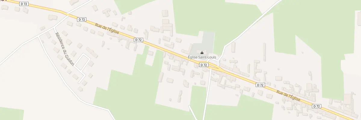 Plan du 63 Rue de l’Eglise à Halloy