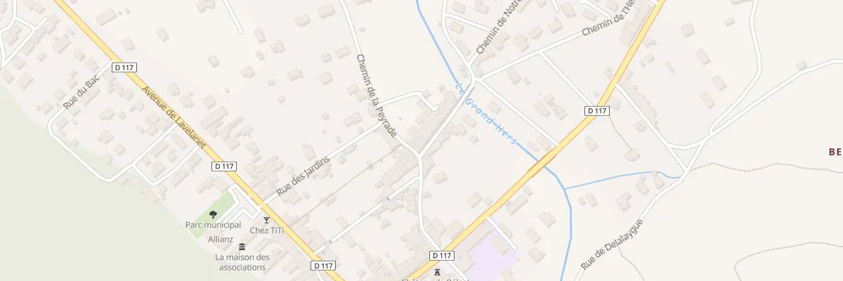 Plan du 20A Rue du Pont de l’Eglise à Bélesta