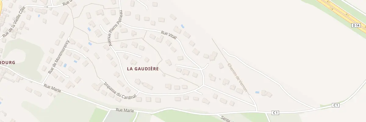 Plan du 3 Rue Vitali à Vigny
