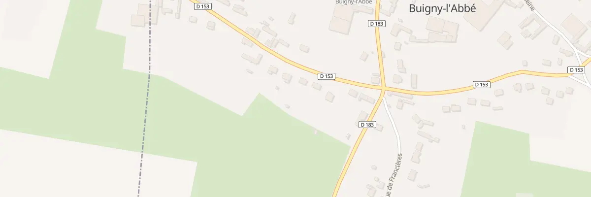 Plan du 9 Rue d’Abbeville à Buigny-l’Abbé