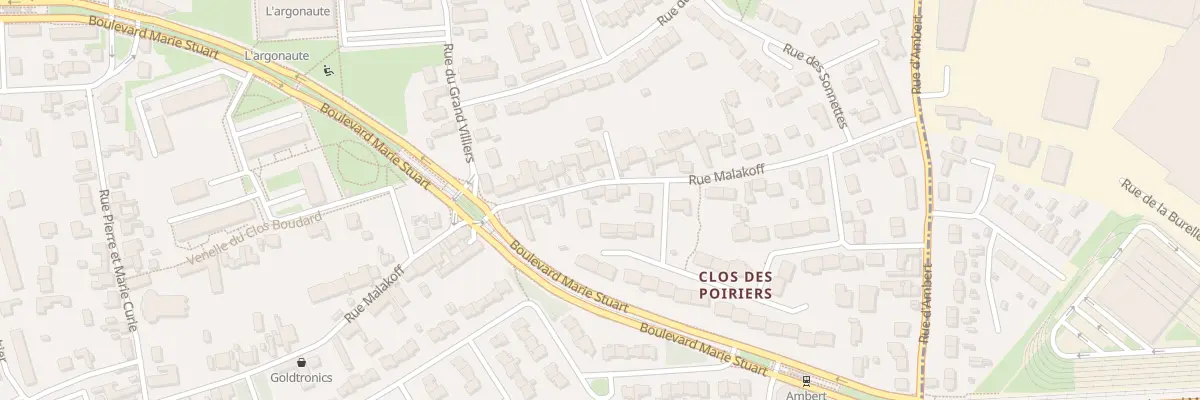 Plan du 76 Rue Malakoff à Orléans