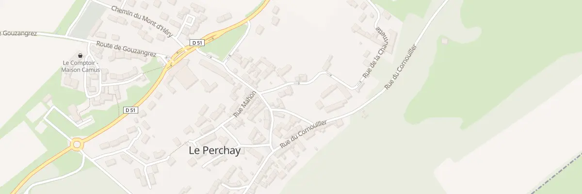 Plan du 2B Rue de la Chaumette au Perchay