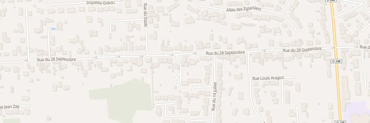 Plan du 1441 Rue du 28 Septembre à Marck