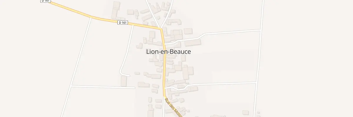 Plan du 14 Gr Grande Rue à Lion-en-Beauce