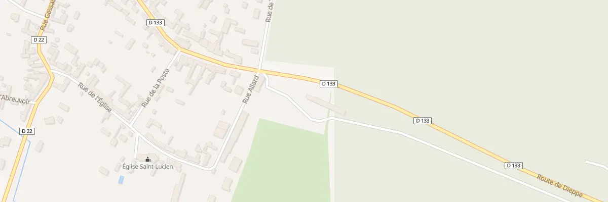 Plan du 1 Rue Allard à Crillon