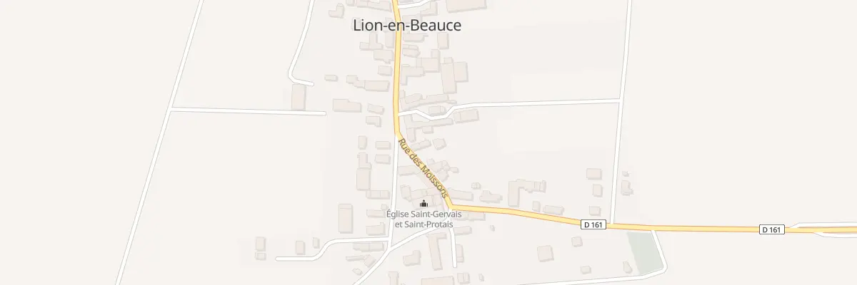 Plan du 4 Gr Grande Rue à Lion-en-Beauce